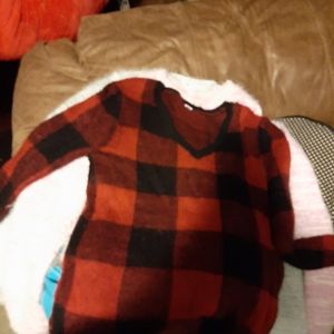 Plaid sweater!